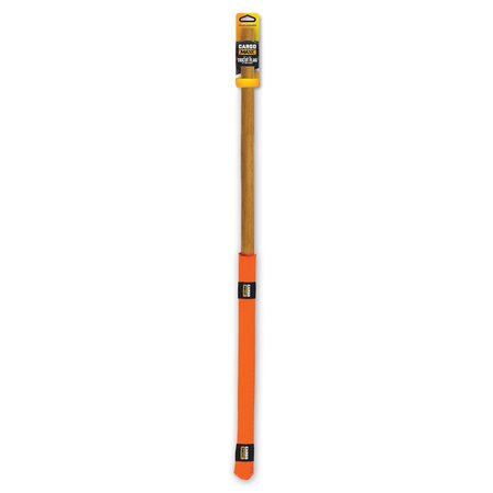 CARGO MAXX Tricot Orange Flag 18x18 w/36in Dowel 122-10006